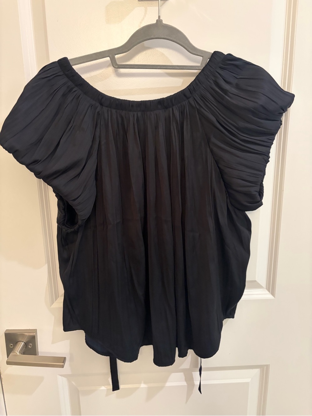 Anthropologie Short-Sleeve Bubble Blouse